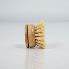 bamboo brush replacement head with natural bristles