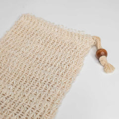 sisal soap pouch