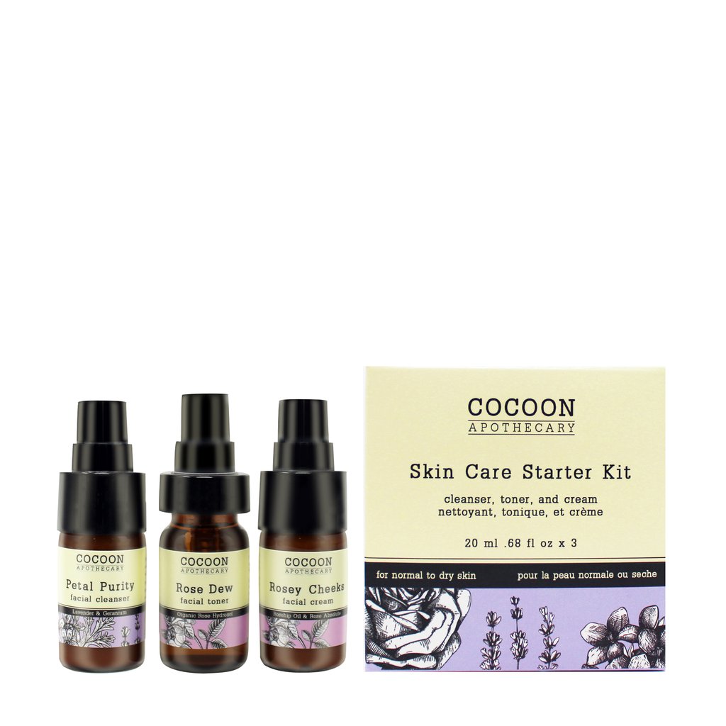 skin care starter kit for normal to dry skin