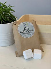 all natural & vegan toilet tablet packets | earth love