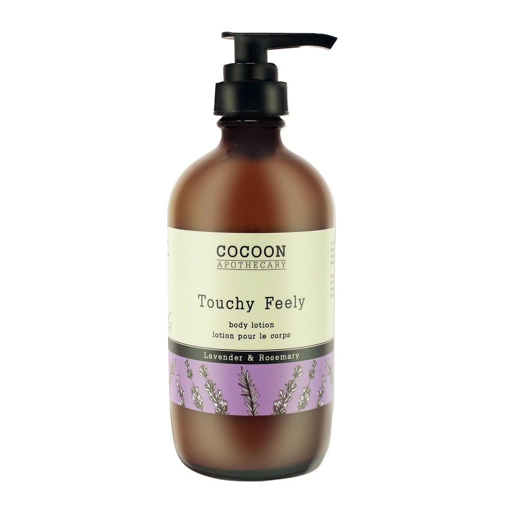 touchy feely body lotion - natural and vegan skin moisturizer